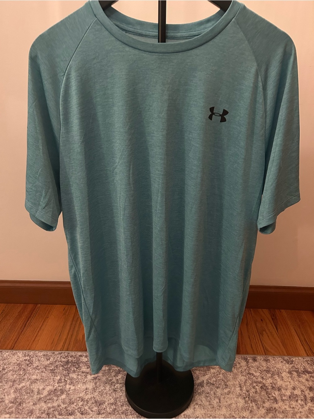 Under Armour Men’s Light Aqua Blue Short-Sleeve Performance Tee